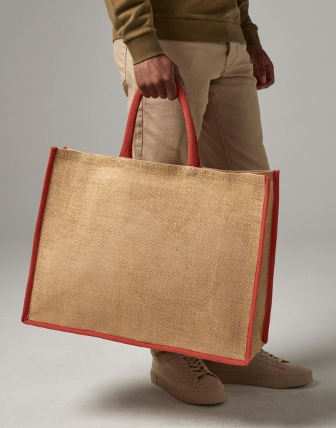 Natural Starched Jute Market Shopper  