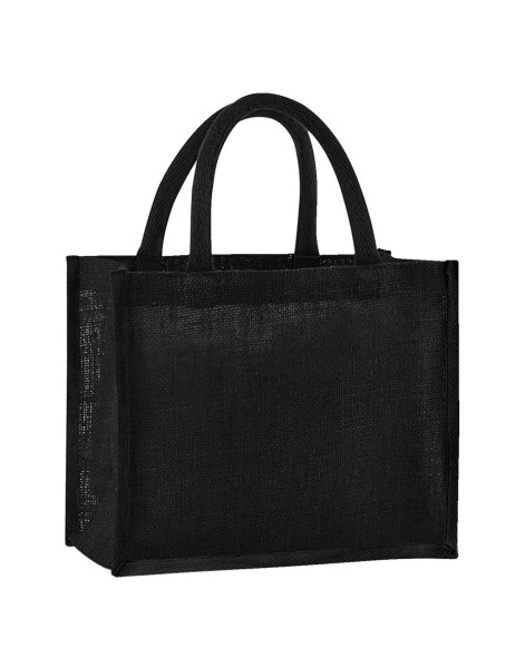 Natural Starched Jute Midi Tote  