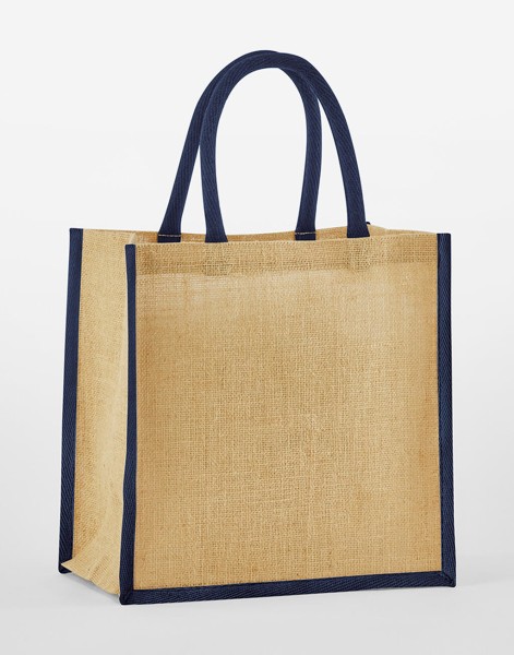 Natural Starched Jute Mini Gift Bag  
