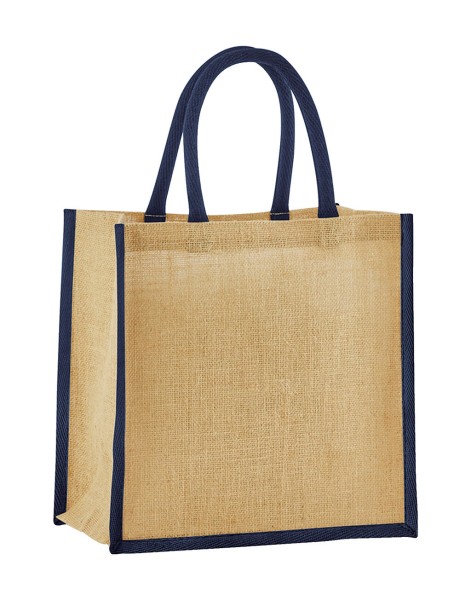 Natural Starched Jute Mini Gift Bag  