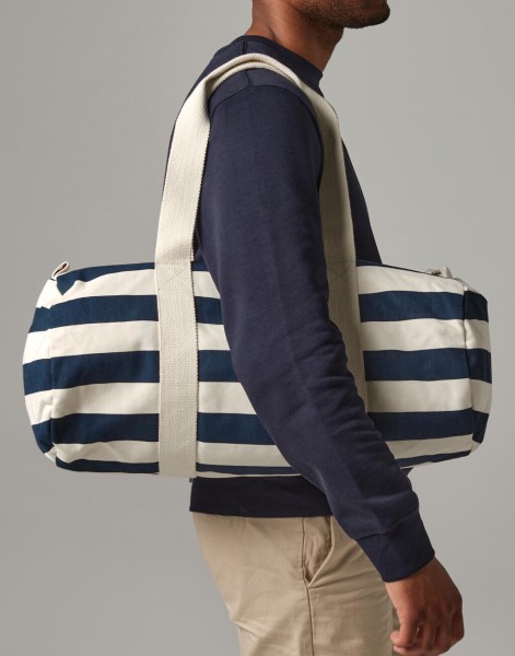 Nautical Barrel Bag  