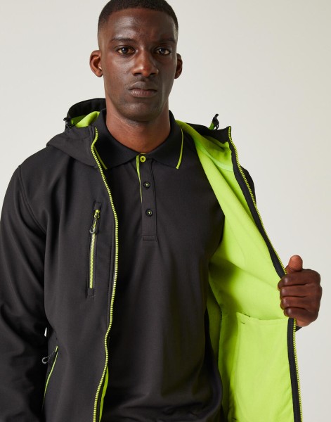 Navigate 2-Layer Hooded Softshell Jacket  