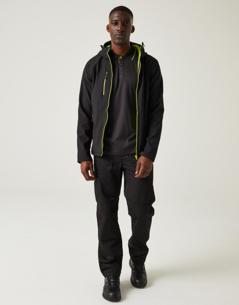 Navigate 2-Layer Hooded Softshell Jacket  