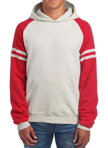 NuBlend Varsity Colour-Block Hooded Sweatshirt  
