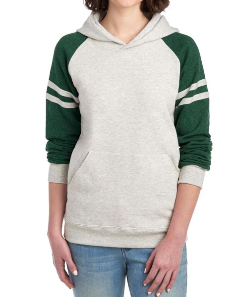 NuBlend Varsity Colour-Block Hooded Sweatshirt  