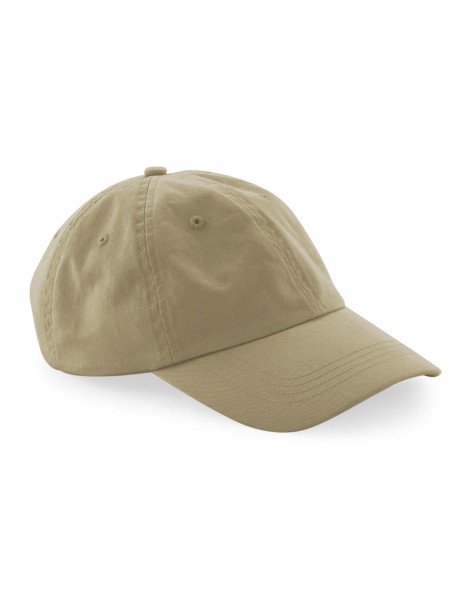Organic Cotton 6 Panel Dad Cap Fehér 