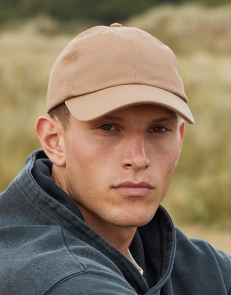 Organic Cotton 6 Panel Dad Cap Fehér 