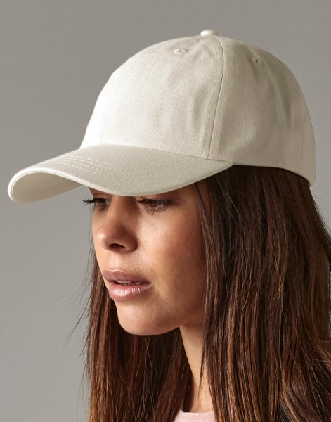 Organic Cotton 6 Panel Dad Cap Fehér 