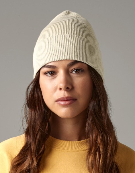 Organic Cotton Fine Knit Beanie  