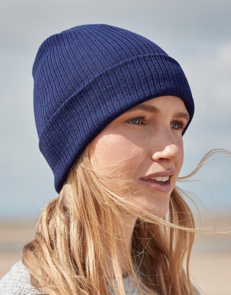 Organic Cotton Fine Knit Beanie  