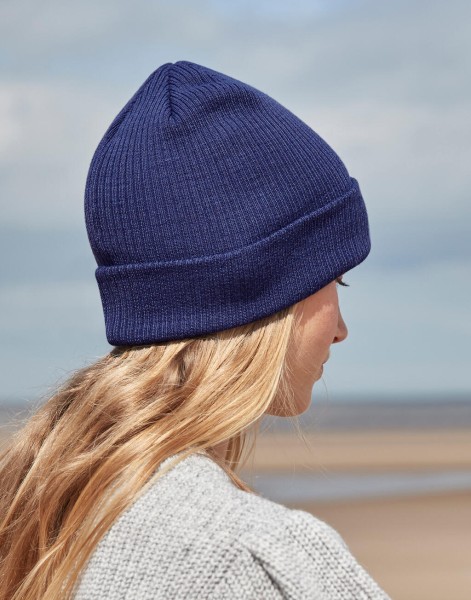 Organic Cotton Fine Knit Beanie  