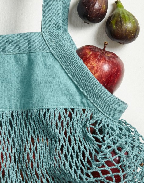 Organic Cotton Mini Mesh Grocery Bag  