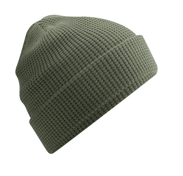 Organic Cotton Waffle Beanie  