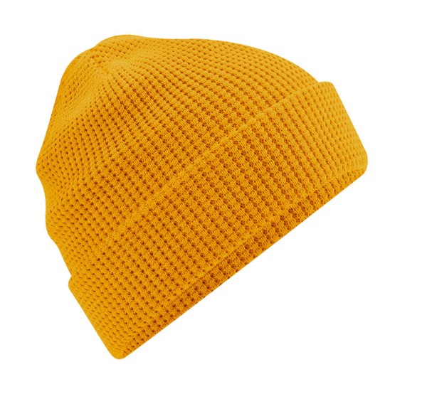 Organic Cotton Waffle Beanie  