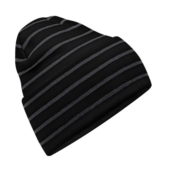Original Deep Cuffed Striped Beanie  