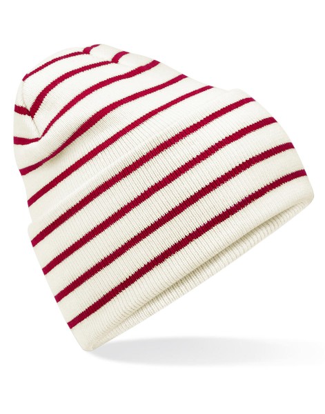Original Deep Cuffed Striped Beanie  