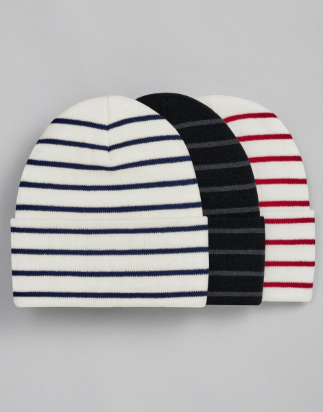 Original Deep Cuffed Striped Beanie  