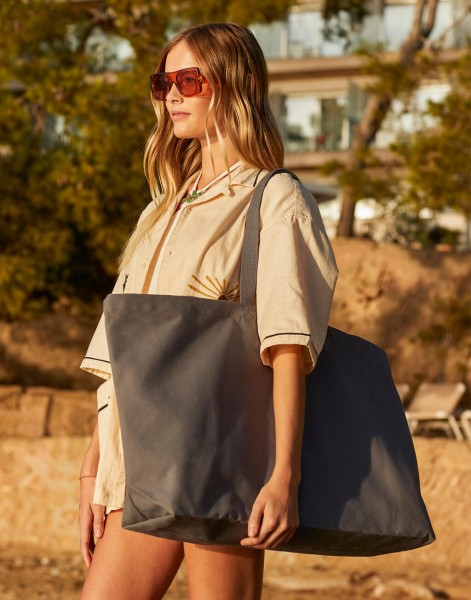 Oversized Canvas Tote Bag  