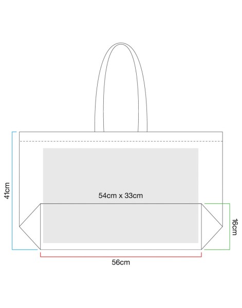 Oversized Canvas Tote Bag  