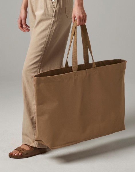Oversized Canvas Tote Bag  