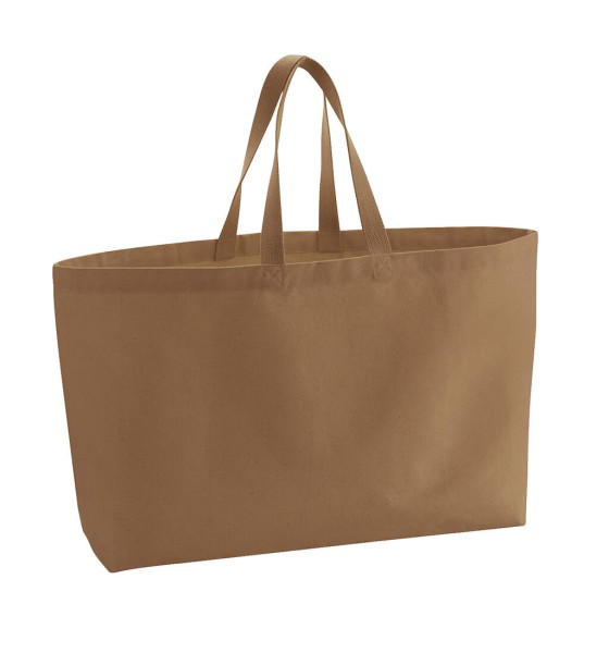 Oversized Canvas Tote Bag  