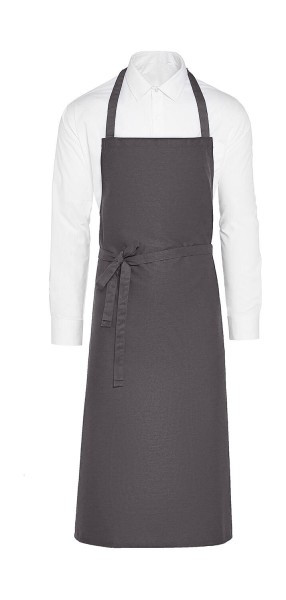 PARIS - Recycled Bib Apron Szürke 