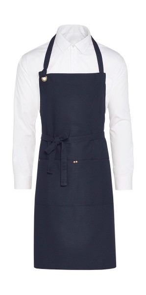 PROVENCE - Eyelet Bib Apron with Pocket  