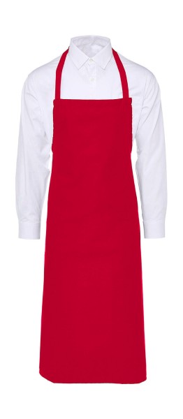 Paris Bib Apron Piros 