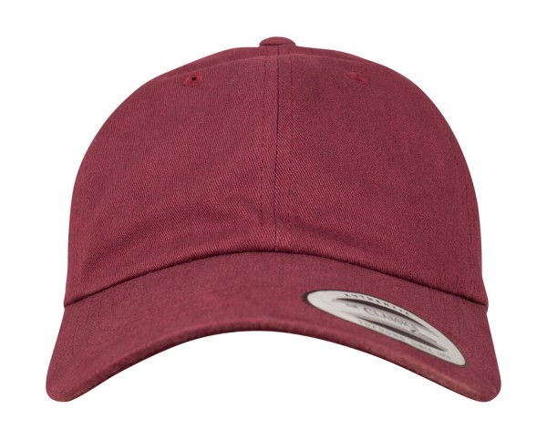 Peached Cotton Twill Dad Cap  