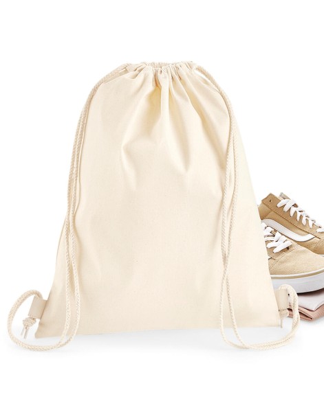 Premium Cotton Gymsac Fehér 