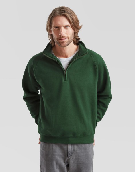 Premium Zip Neck Sweat  