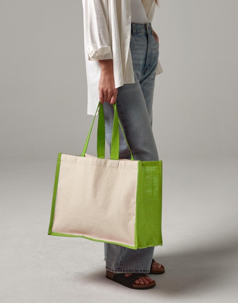 Printers` Jute Classic Shopper  