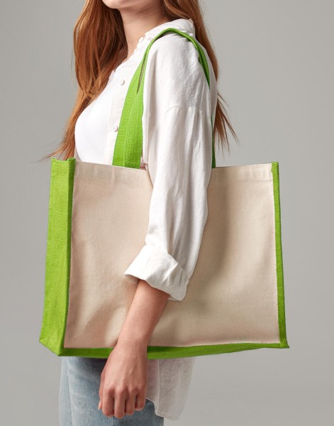 Printers` Jute Classic Shopper  
