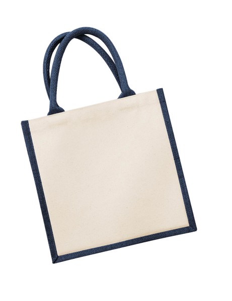 Printers` Midi Jute Bag  