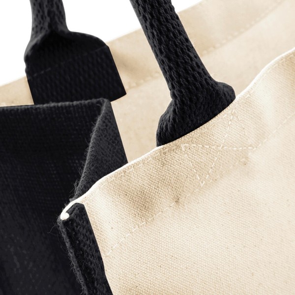 Printers` Midi Jute Bag  