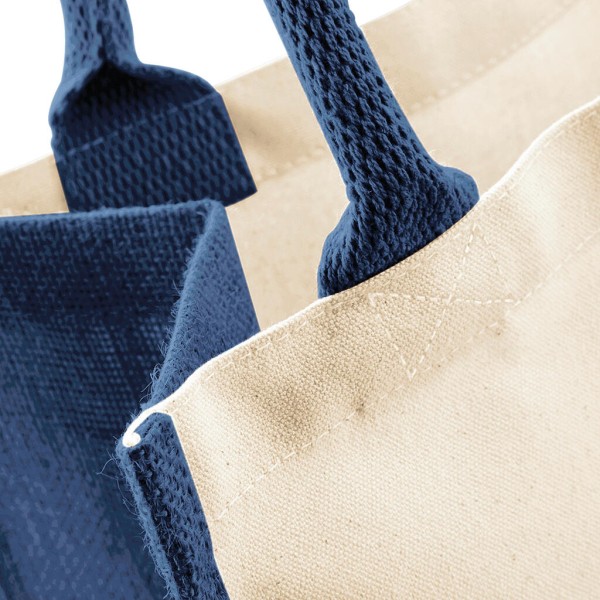 Printers` Midi Jute Bag  