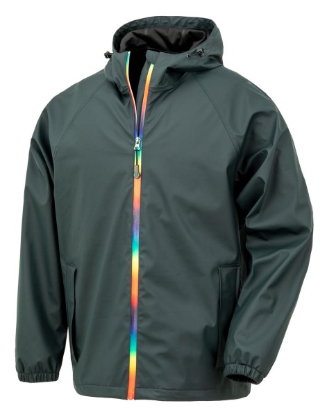 Prism PU Waterproof Jacket with Recycled Backing  