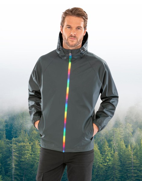 Prism PU Waterproof Jacket with Recycled Backing  