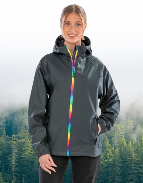 Prism PU Waterproof Jacket with Recycled Backing  