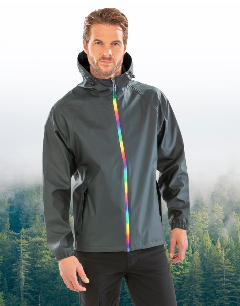 Prism PU Waterproof Jacket with Recycled Backing  