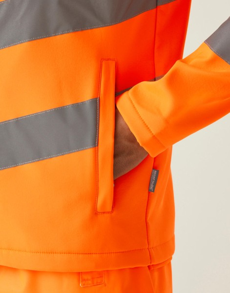 Pro Hi-Vis Ablaze Softshell  