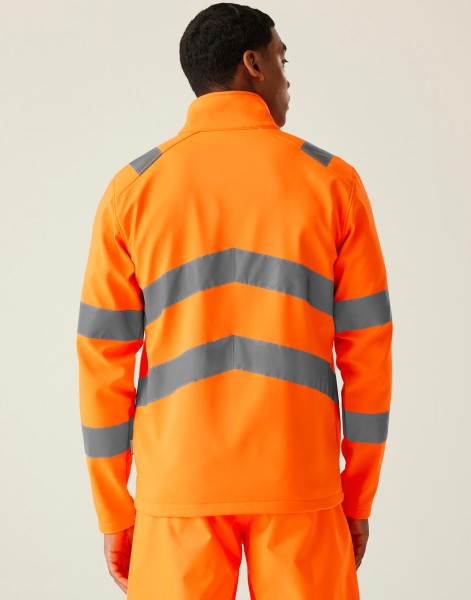 Pro Hi-Vis Ablaze Softshell  