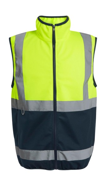 Pro Hi-Vis Full Zip Gilet  