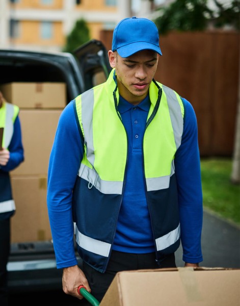 Pro Hi-Vis Full Zip Gilet  