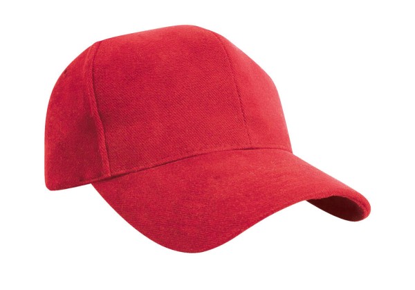 Pro-Style Heavy Cotton Cap Piros 