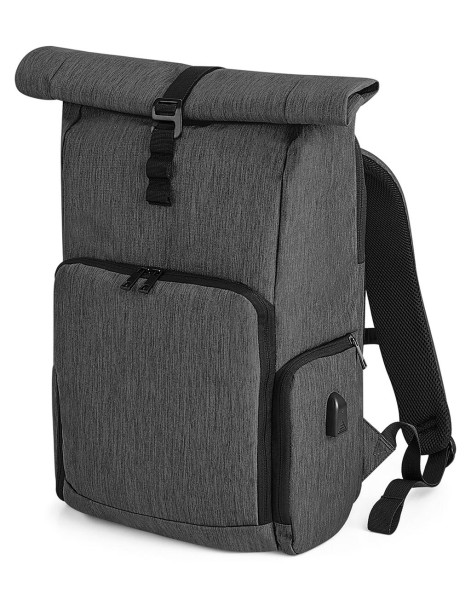 Q-Tech Charge Roll-Top Backpack  