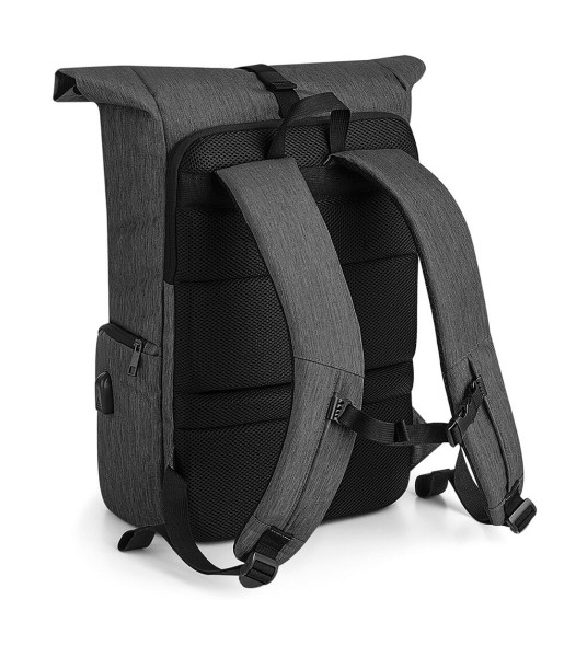 Q-Tech Charge Roll-Top Backpack  
