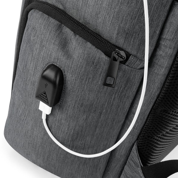 Q-Tech Charge Roll-Top Backpack  
