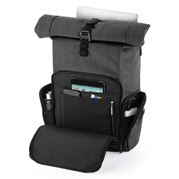 Q-Tech Charge Roll-Top Backpack  