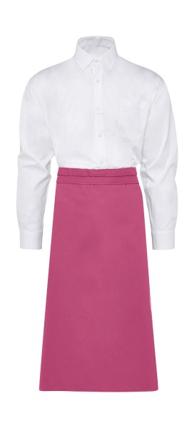 ROME Medium Length Bistro Apron Rózsaszín 